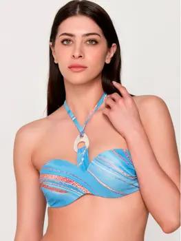 Luna Bikini Ober- und Unterteile Bademode Oberteil Bandeau vorgeformt LANA Splendida