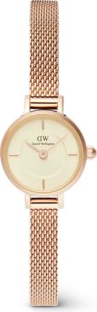 Daniel Wellington DW Uhr Petite Mini Champagne Melrose 19mm Rose Gold