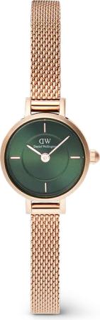 Daniel Wellington DW Uhr Petite Mini Emerald Melrose 19mm Rose Gold