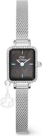 Daniel Wellington DW Uhr Quadro Mini Crystal Zodiac Sterling 15.4x18.2mm Silver
