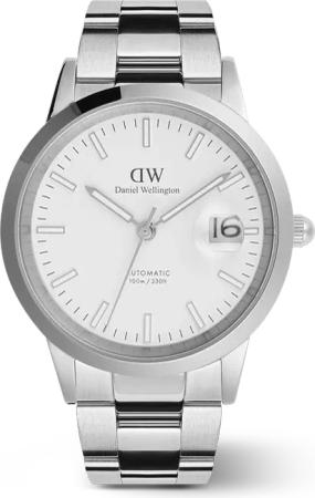 Daniel Wellington DW Uhr Iconic Link Automatic Silver 40mm