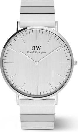 Daniel Wellington DW Uhr Classic Piano Link Silver Unitone 40mm