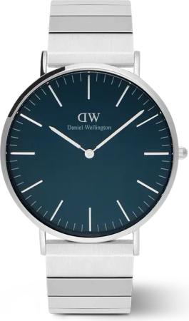 Daniel Wellington DW Uhr Classic Piano Link Arctic Silver 40mm