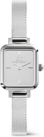 Daniel Wellington DW Uhr Quadro Mini Reflection Silver 15.4x18.2mm