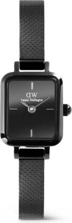 Daniel Wellington DW Uhr Quadro Mini Reflection Black 15.4x18.2mm