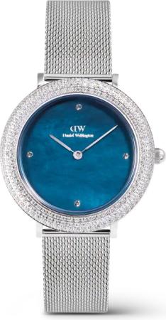 Daniel Wellington DW Uhr Crystalline Bezel Sterling Blue 32mm Silver