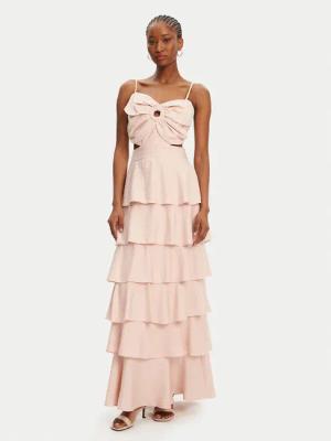 ACCESS FASHION Abendkleid 53-3365-139 Beige Slim Fit