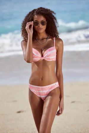 S.OLIVER Bikini-Hose Damen lobster-weiß Gr.40