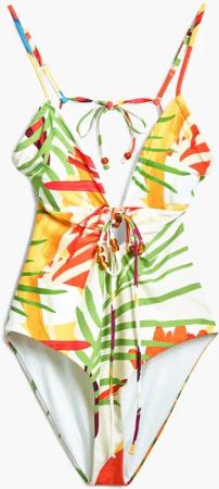 Badeanzug, Damen Desigual Belice Tropi One P.