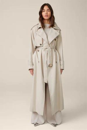 Trenchcoat in Hellbeige