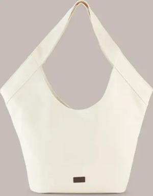 Canvas-Shopper in Creme