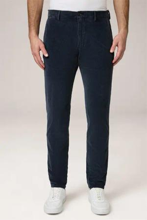 Baumwollmix-Chino Cino in Navy
