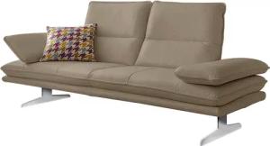 W.SCHILLIG 2,5-Sitzer "broadway Designsofa mit hohem Sitzkomfort", Sitztiefenverstellung, Kopfteil- & Seitenteilverstellung, Breite 236cm