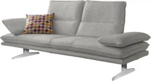 W.SCHILLIG 2,5-Sitzer "broadway Designsofa mit hohem Sitzkomfort", Sitztiefenverstellung, Kopfteil- & Seitenteilverstellung, Breite 236cm