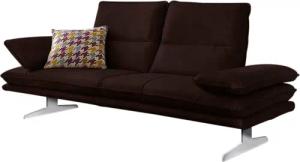 W.SCHILLIG 2,5-Sitzer "broadway Designsofa mit hohem Sitzkomfort", Sitztiefenverstellung, Kopfteil- & Seitenteilverstellung, Breite 236cm