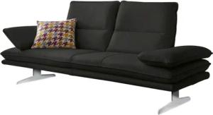 W.SCHILLIG 2,5-Sitzer "broadway Designsofa mit hohem Sitzkomfort", Sitztiefenverstellung, Kopfteil- & Seitenteilverstellung, Breite 236cm