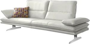 W.SCHILLIG 2,5-Sitzer "broadway Designsofa mit hohem Sitzkomfort", Sitztiefenverstellung, Kopfteil- & Seitenteilverstellung, Breite 236cm