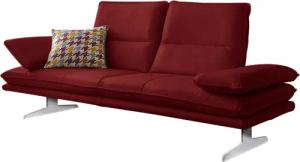 W.SCHILLIG 2,5-Sitzer "broadway Designsofa mit hohem Sitzkomfort", Sitztiefenverstellung, Kopfteil- & Seitenteilverstellung, Breite 236cm