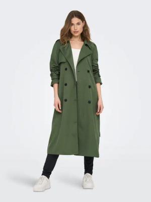 ONLY Tenchcoat Chloe 15242306 Grün Regular Fit