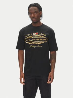 Tommy Hilfiger T-Shirt F1 Movie MW0MW41390 Schwarz Regular Fit