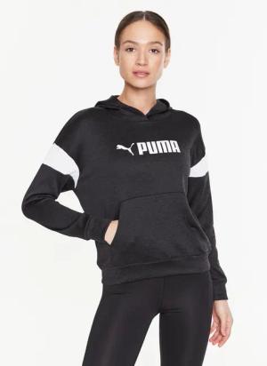 Puma Technisches Sweatshirt Fit Tech 523079 Schwarz Regular Fit