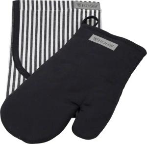 ROSS Grillhandschuhe "Exclusiv", (Set, 2 tlg.), inkl. Latzschürze, 100% Baumwolle