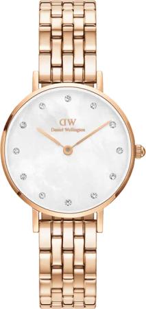 Daniel Wellington DW Uhr Petite Lumine 5-Link Melrose 28mm Rose Gold