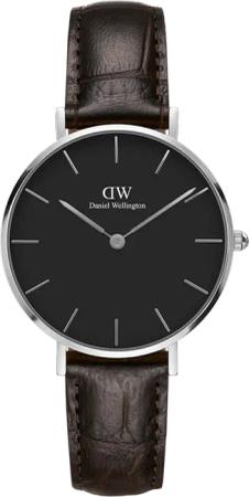 Daniel Wellington DW Uhr Petite York 28mm MIC Silver