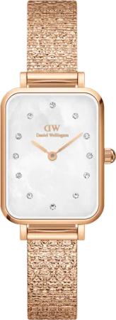 Daniel Wellington DW Uhr Quadro Lumine Pressed Piano 20x26mm Rose Gold