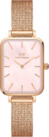 Daniel Wellington DW Uhr Quadro Pressed Melrose 20x26mm Rose Gold