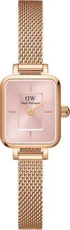 Daniel Wellington DW Uhr Quadro Mini Melrose Blush 15.4x18.2mm Rose Gold