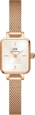 Daniel Wellington DW Uhr Quadro Mini Melrose Champagne 15.4x18.2mm Rose Gold