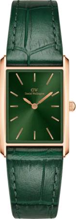 Daniel Wellington DW Uhr Bound Crocodile Emerald Sunray Rose Gold 22x32