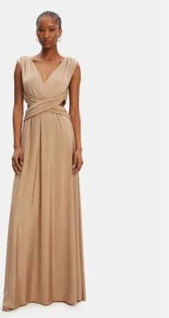 ACCESS FASHION Abendkleid 53-3389-391 Beige Slim Fit