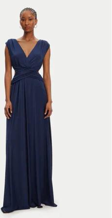 ACCESS FASHION Abendkleid 53-3389-391 Blau Slim Fit