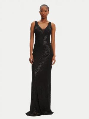 Fracomina Abendkleid FQ25WD3008W424R9 Schwarz Regular Fit