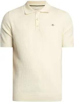 Gant  Poloshirt Poloshirt aus strukturierter Baumwolle