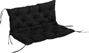 Outsunny Bankauflage schwarz Schaumstoff B/H/L: ca. 98x8x100 cm