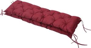 Outsunny Bankauflage rot Polyester B/H/L: ca. 150x8x98 cm