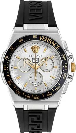 Versace VE7H00123 Herrenuhr Greca Extreme Chrono 45mm 5ATM