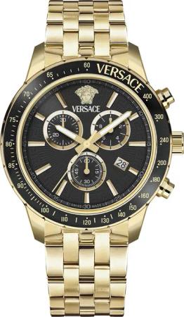 Versace VEZCA0724 Herrenuhr Sporty Chrono 44mm 5ATM