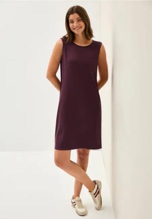 Cecil Damen Ärmelloses Jersey-Kleid in Rot, Gr: XS