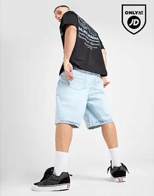 Unlike Humans Rick Shorts - Herren, Blau