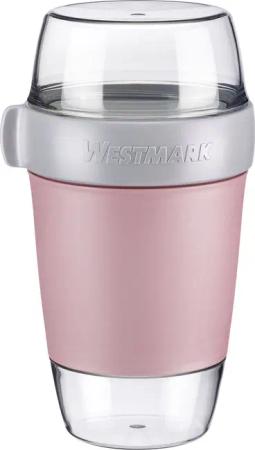 WESTMARK Mehrwegbecher, (1 tlg.), Müsli-, Lunchbehälter, To Go, 200 + 600 + 350 ml, Made in Germany