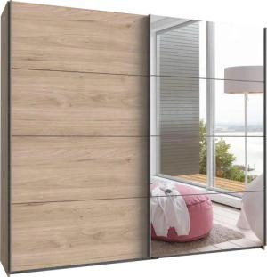 Wimex Schwebetürenschrank "Ernie" Kleiderschrank mit Spiegel, Made in Germany, in verschiedenen Größen/Ausführungen lieferbar