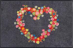 wash+dry by Kleen-Tex Fußmatte "Floral Romance", rechteckig, 7 mm Höhe