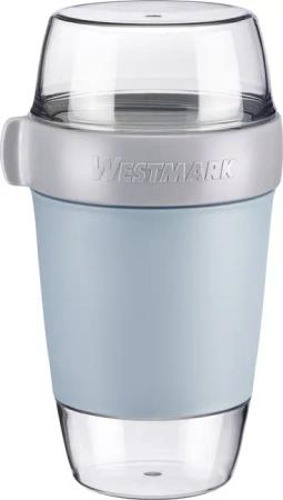 WESTMARK Mehrwegbecher, (1 tlg.), Müsli-, Lunchbehälter, To Go, 200 + 600 + 350 ml, Made in Germany
