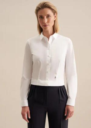 seidensticker Hemdbluse, 1/1 Kragen Uni