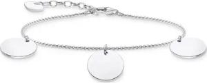 THOMAS SABO Silberarmband Thomas Sabo Damen-Armband 925er Silber, Modern