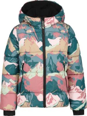 Icepeak Steppjacke "KARNAK JR - für Kinder", mit Kapuze, mit dezenten Logoschriftzügen am Rumpfabschluss und Verschluss